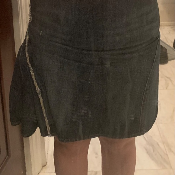 Wild and Lethal Trash Jeans denim skirt W&LT - Picture 4 of 5